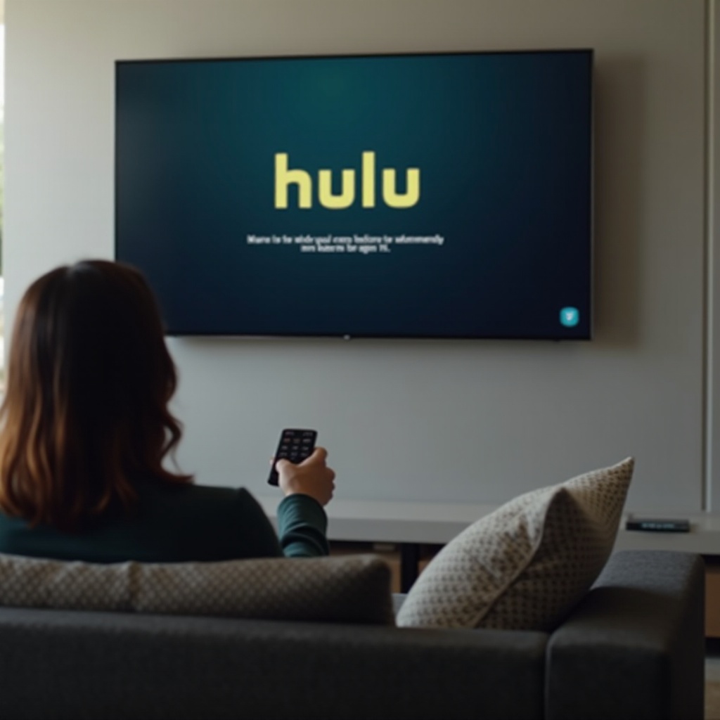 é necessário reinstalar o Hulu na TV Samsung