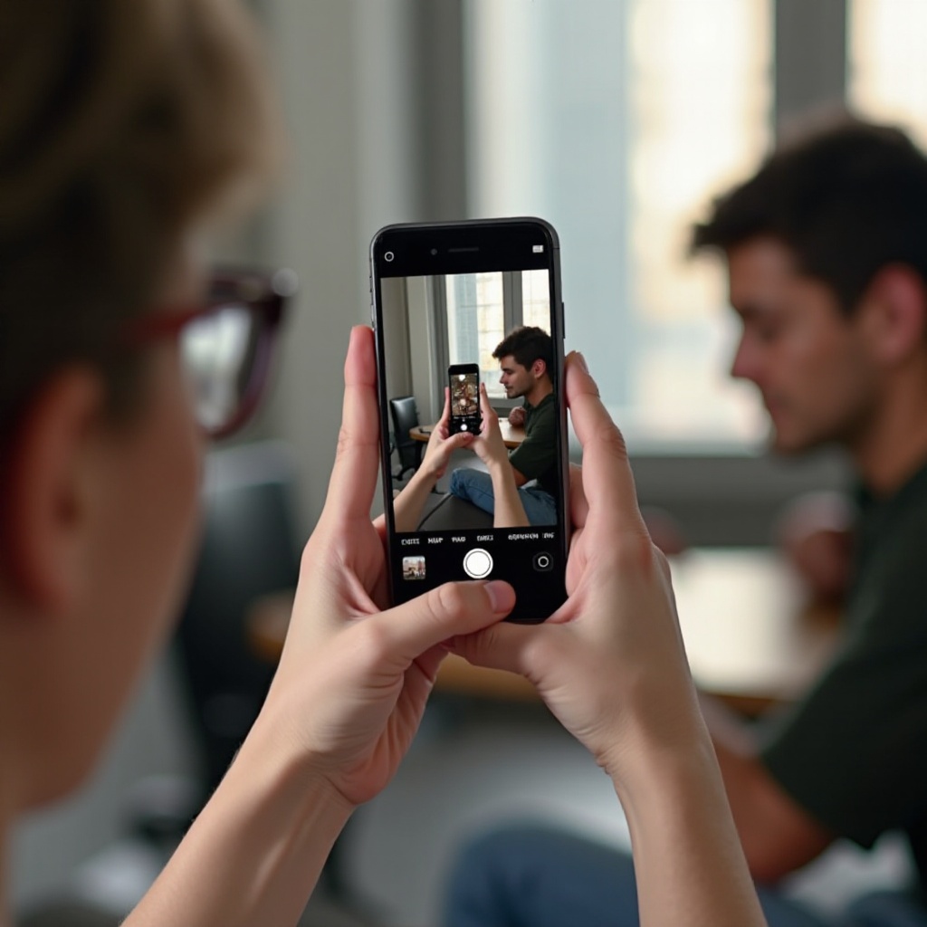 วิธีถ่ายภาพสี่เหลี่ยมจัตุรัสบน iPhone