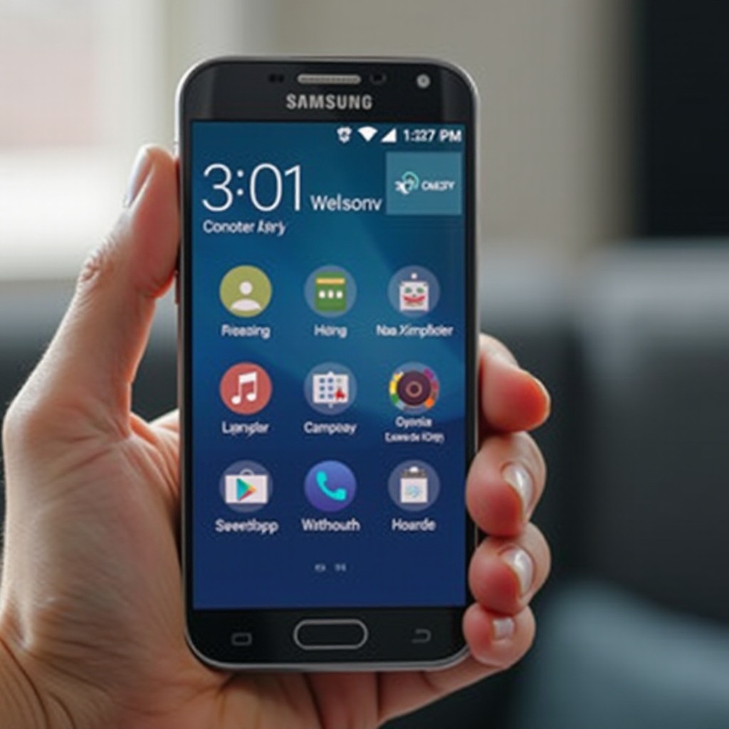 как сделать разделение экрана на телефоне Samsung