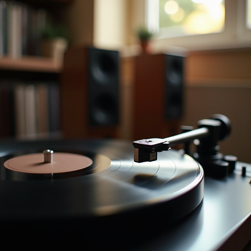 gramofon brzmi zniekształcony