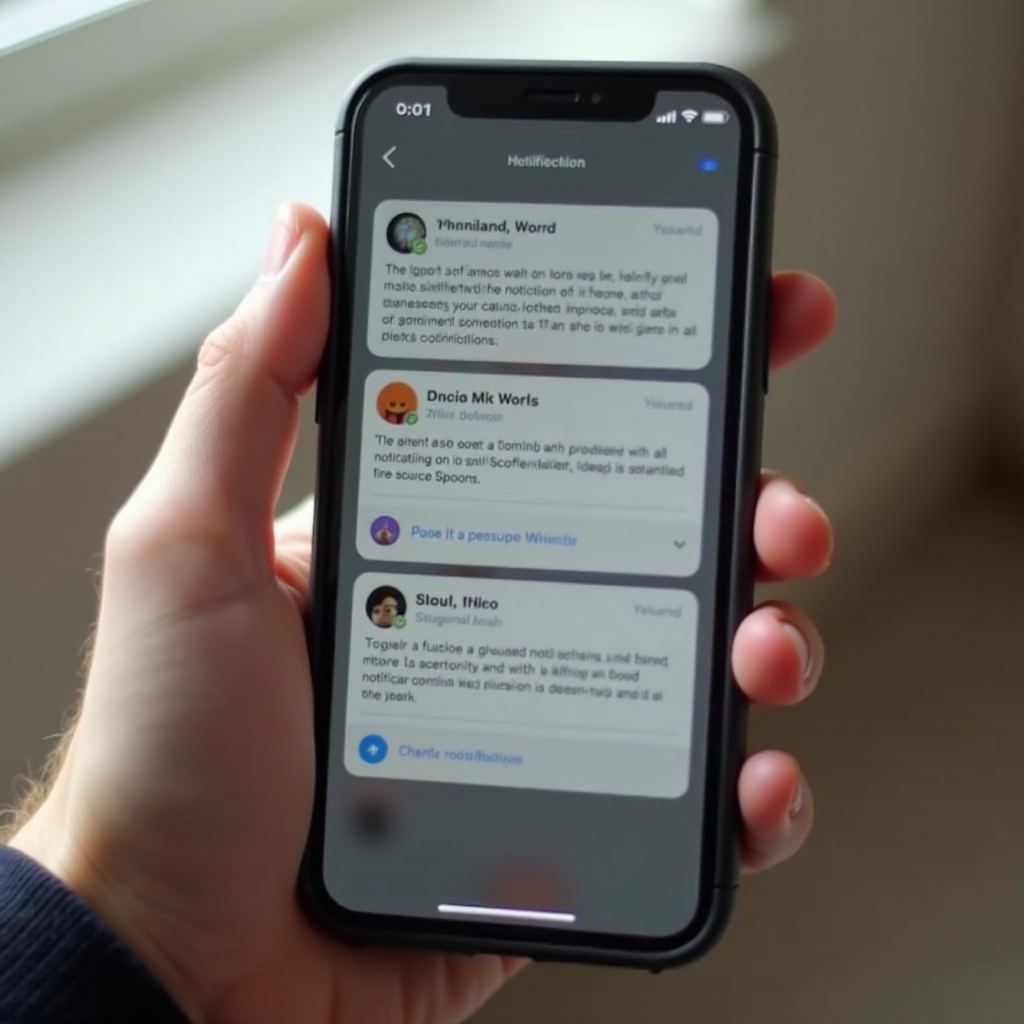 co oznacza grupowanie powiadomień na iPhone