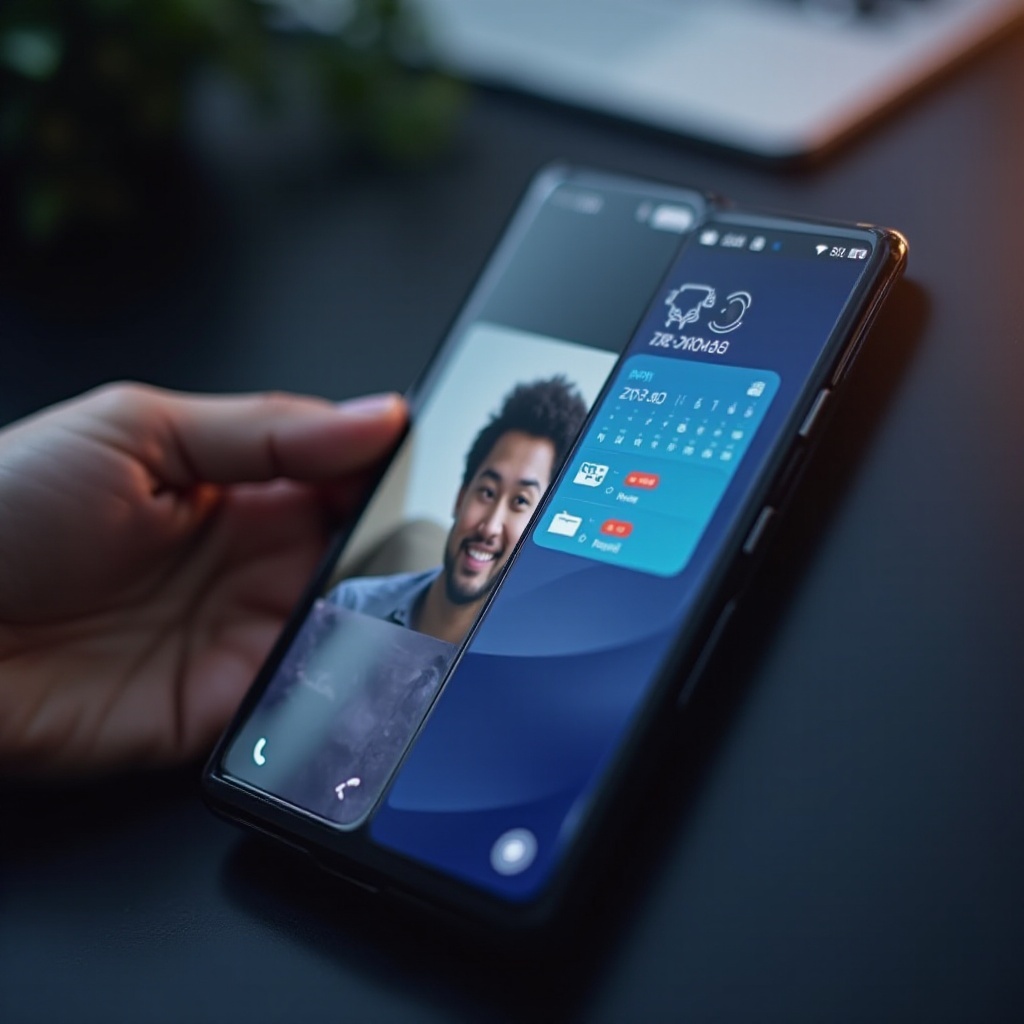 วิธีแบ่งหน้าจอบนโทรศัพท์ Samsung