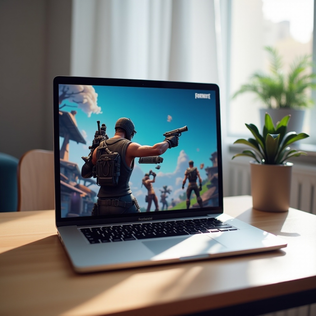 как играть в Fortnite на Mac