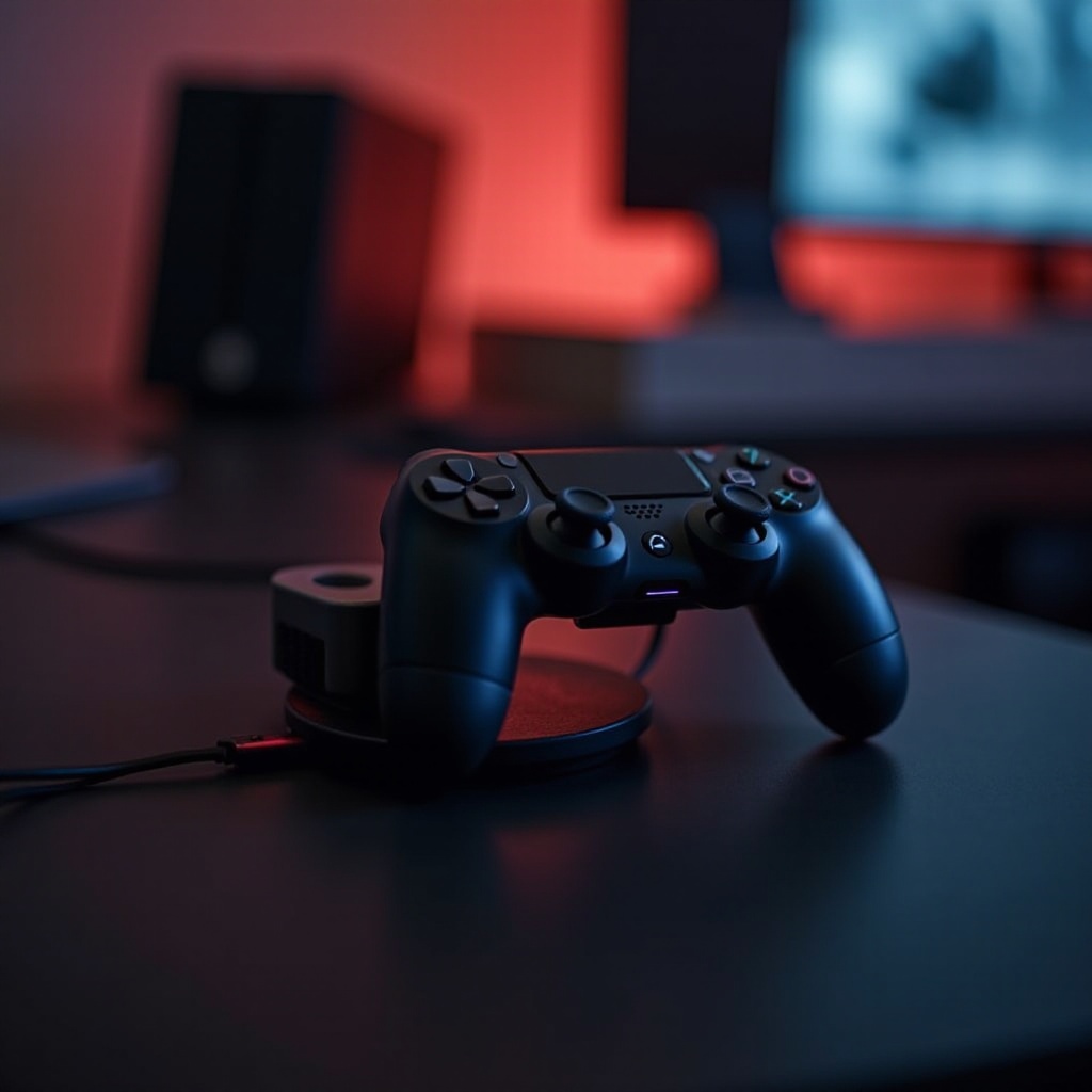 jak ładować kontroler PS4