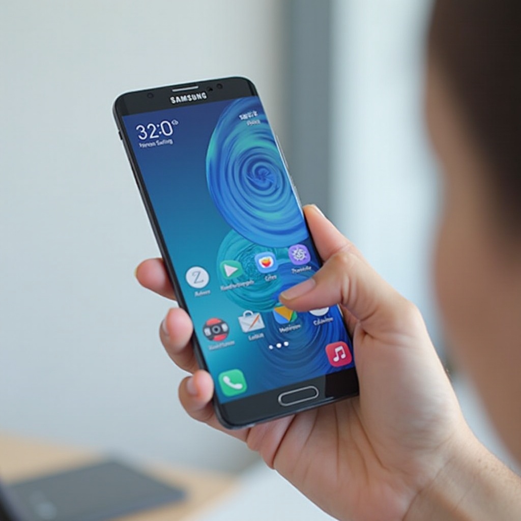 como fazer tela dividida no telefone Samsung