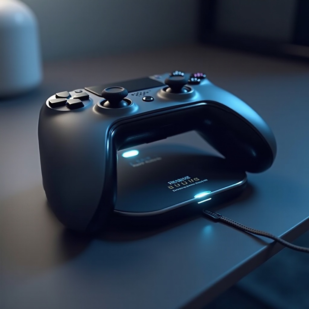 como carregar o controle do PS4