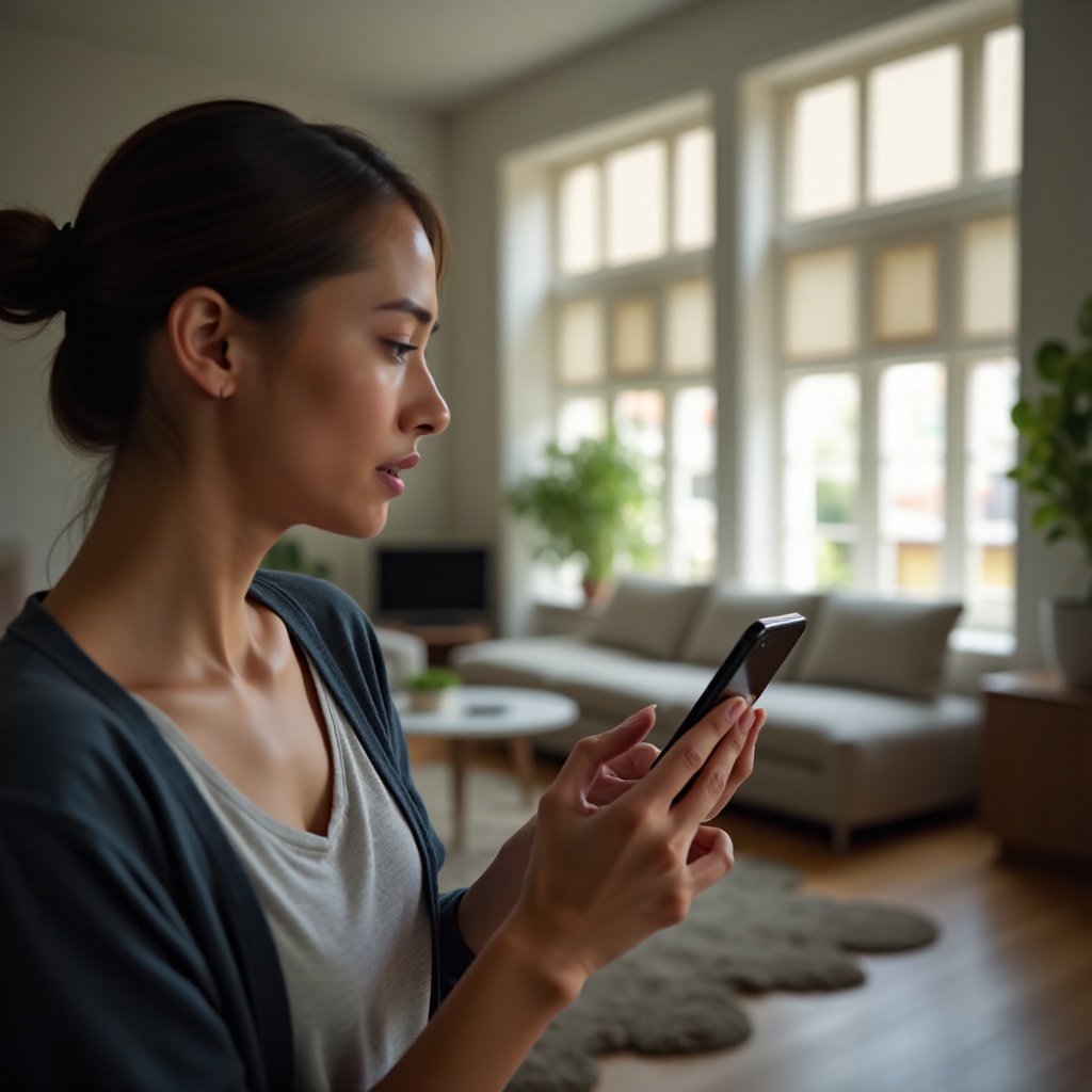 ทำไมด้านบนของโทรศัพท์ของฉันถึงบอกว่า sos