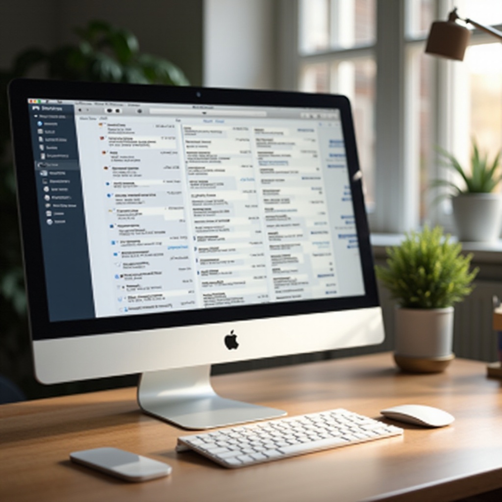 удалить сообщения на iMac