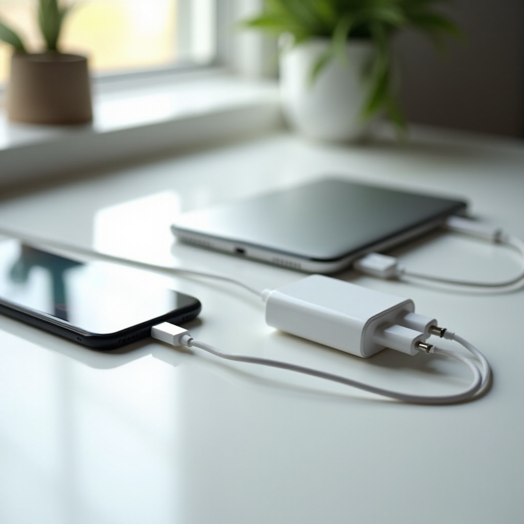 iphone ładuje androida