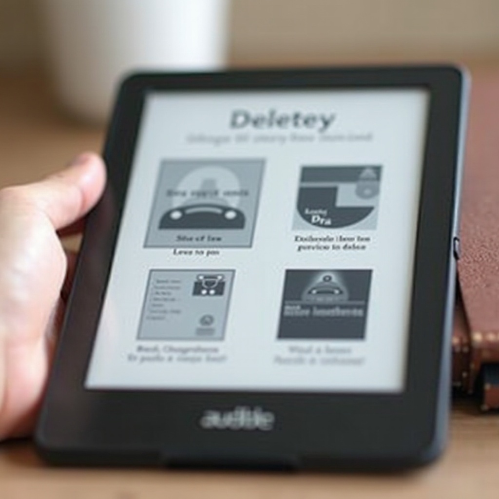как удалить аудиокниги из kindle