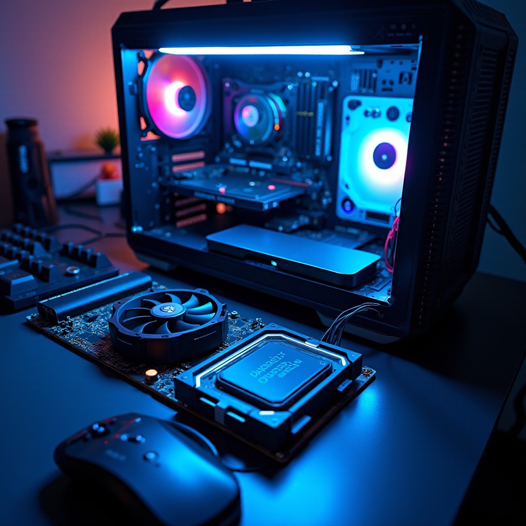 jak wybrać części do komputera do gier