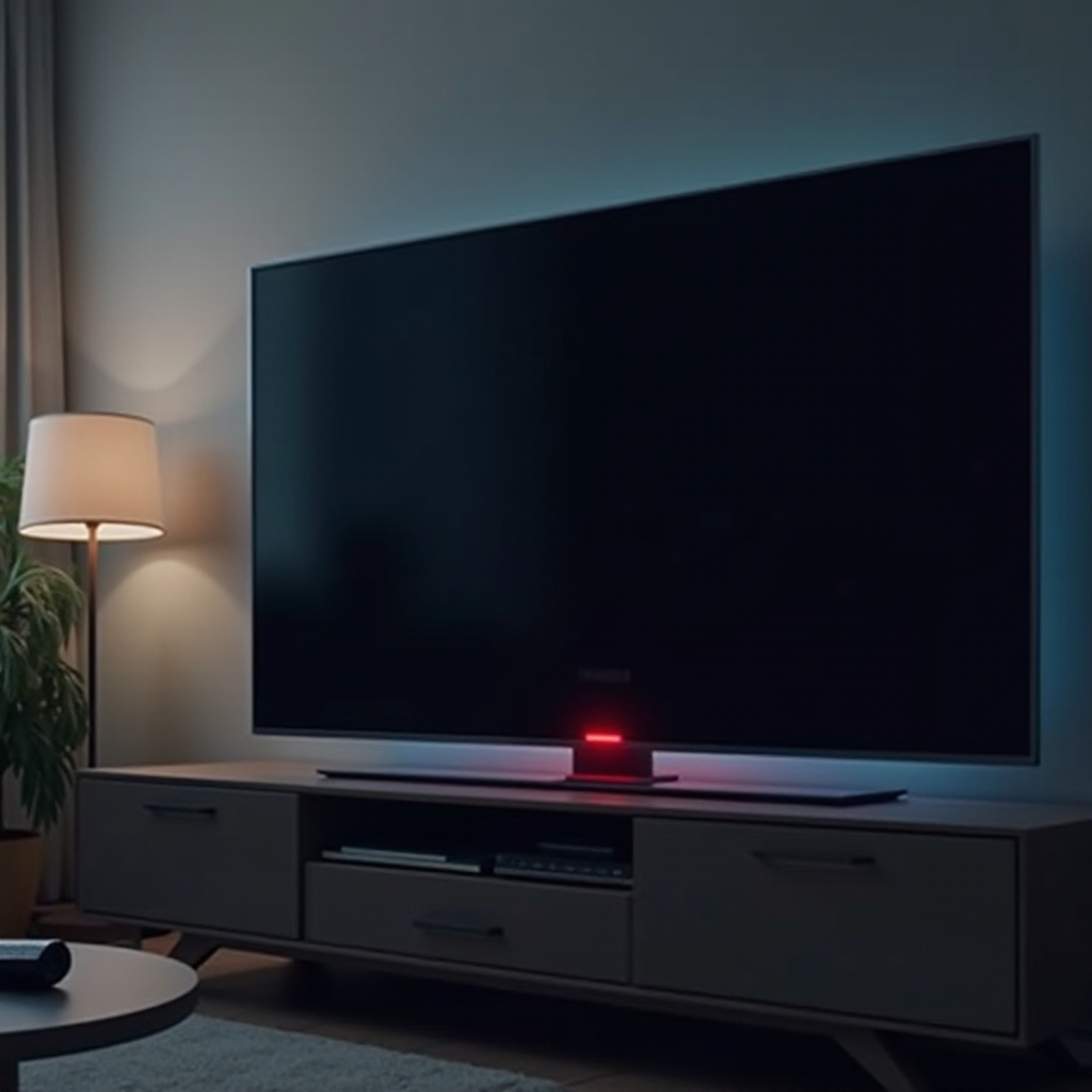 ไฟสีแดงกะพริบที่ทีวีอัจฉริยะซัมซุง (Samsung Smart TV)
