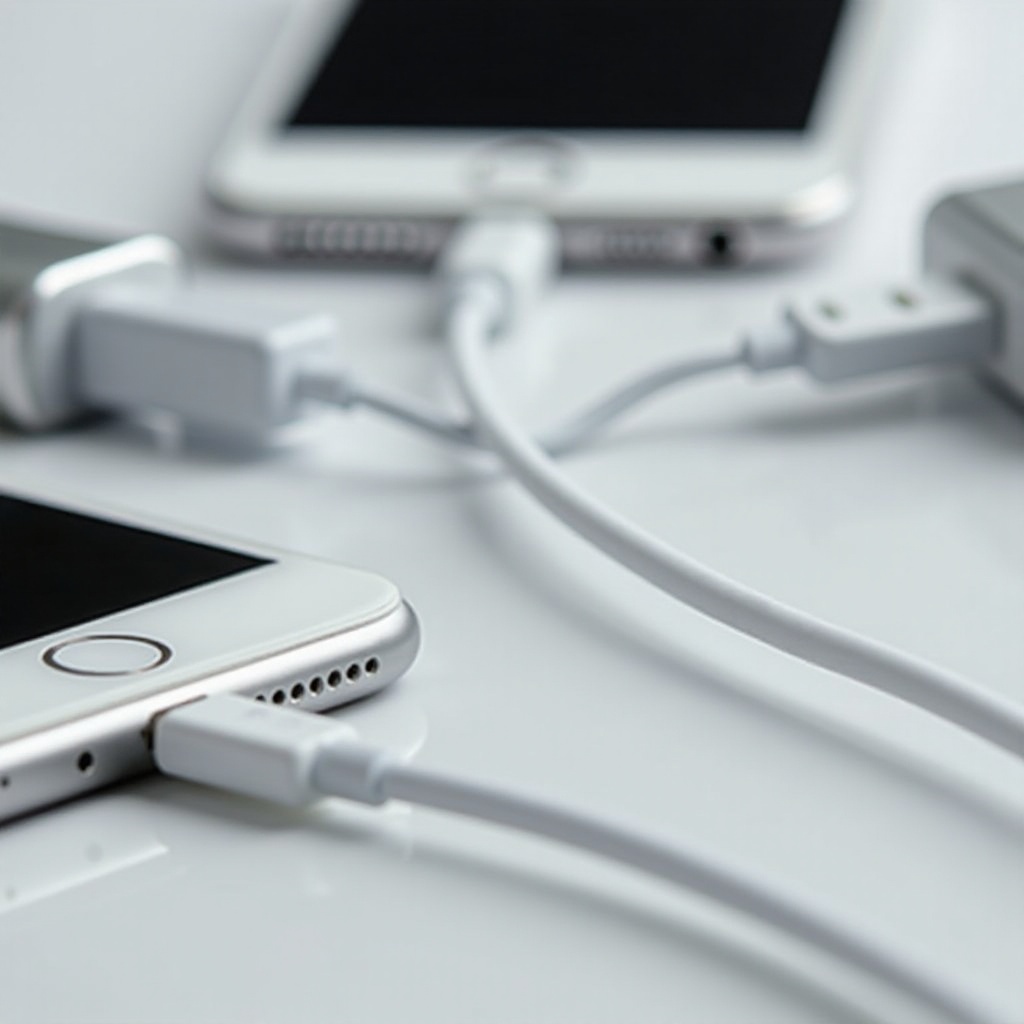 айфон заряжает андроид