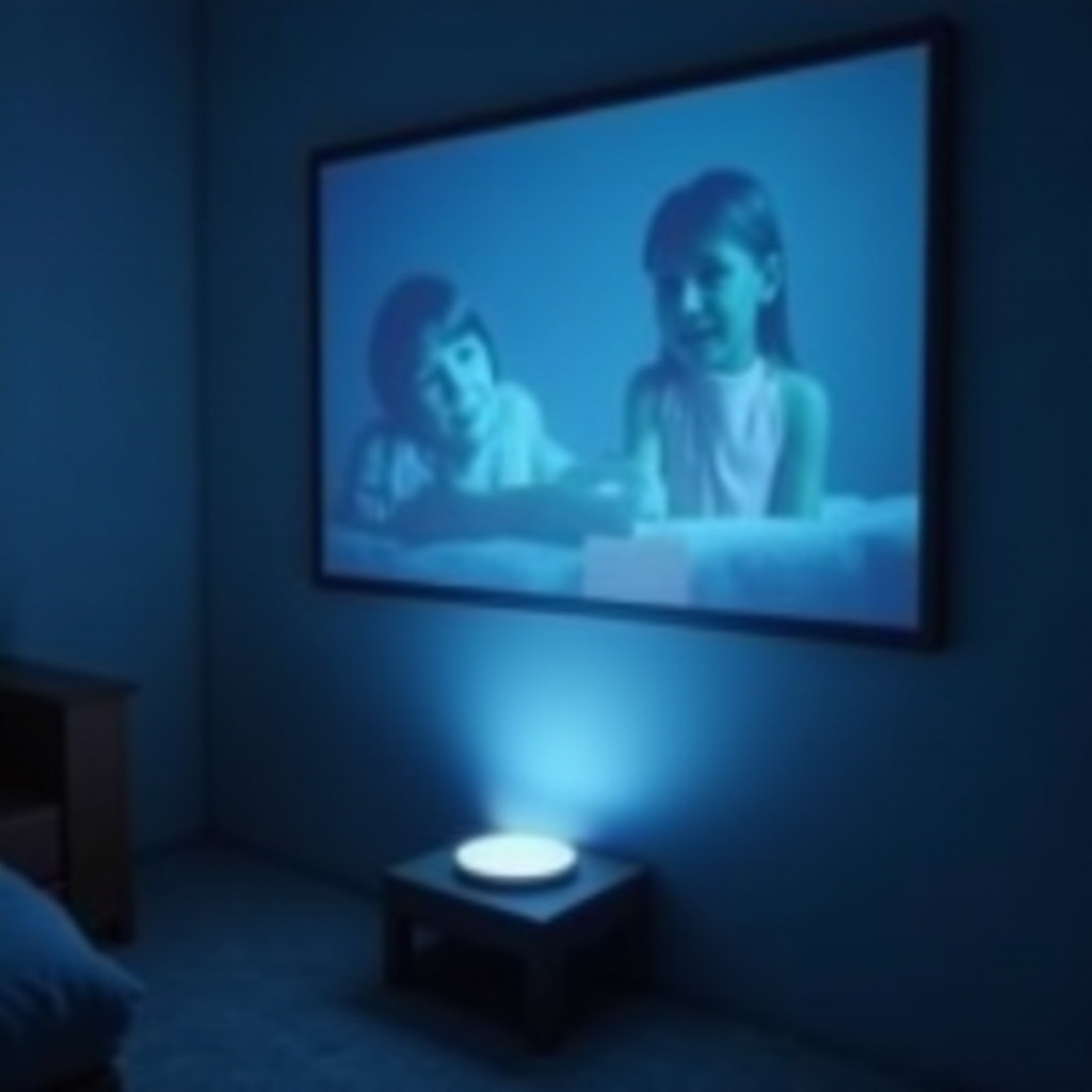 проектор для телефона на стену