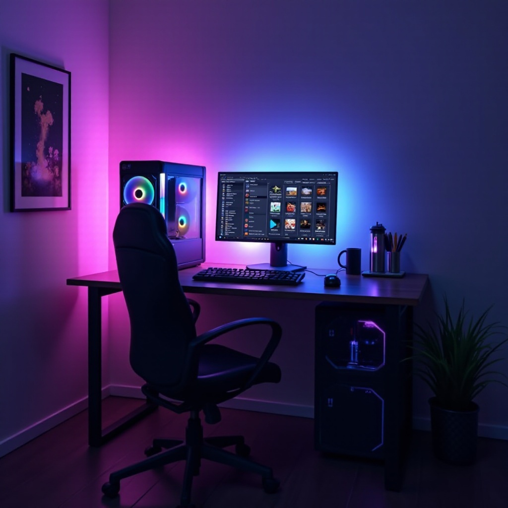 как изменить RGB на компьютере ibuypower