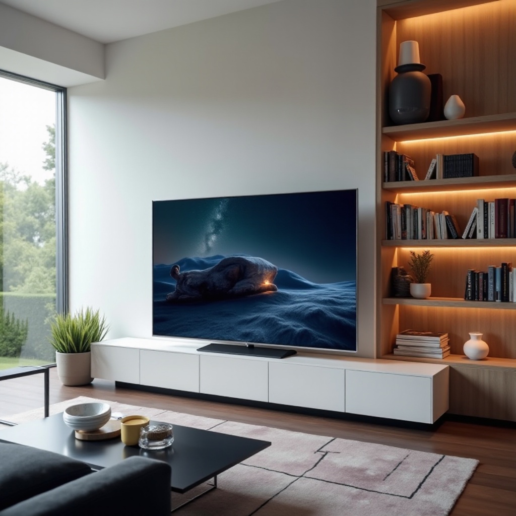 preço da TV de 165 polegadas