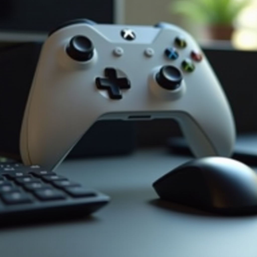 por que meu controle do Xbox está funcionando como um mouse