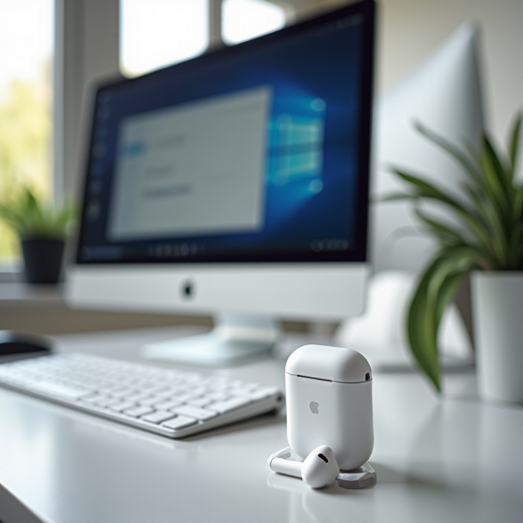 como conectar AirPods ao desktop Dell