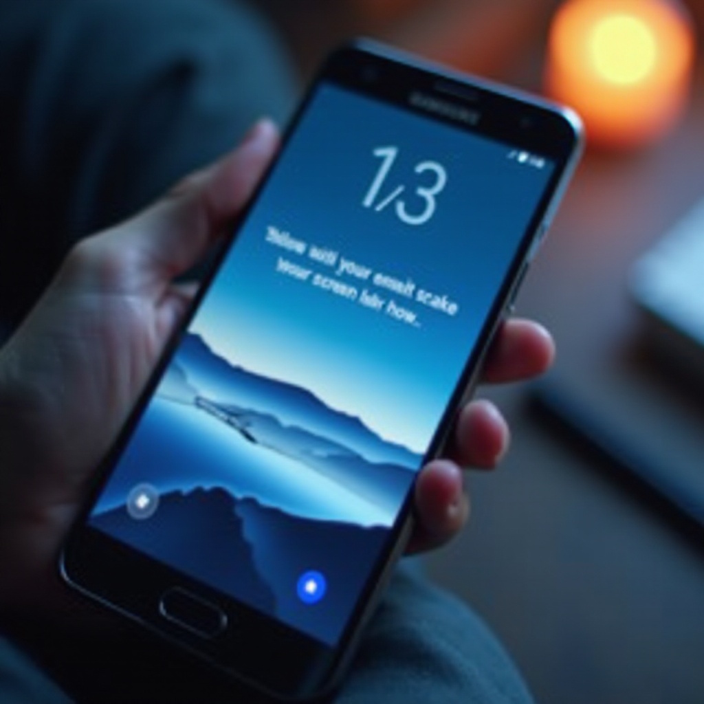 jak zrobić podział ekranu na telefonie Samsung